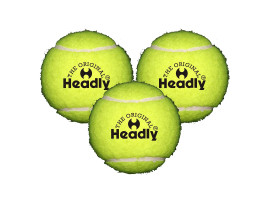 Silver's Headly Light Cricket Tennis Ball, Pack of 3 (Yellow)
